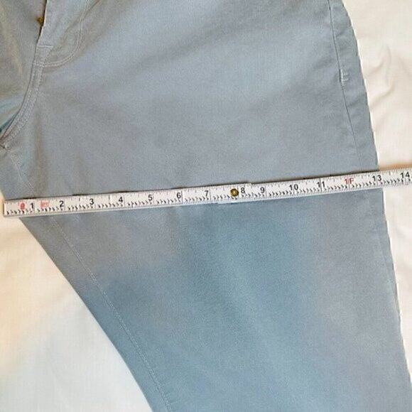 Frame LHomme Slim Men Jeans Size 38X32 Blue Straight Leg Comfort Stretch Twill - Picture 9 of 16